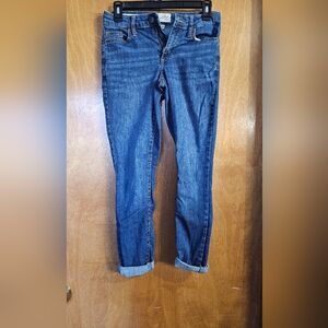 Universal Thread 00/24R mid rise skinny jeans capris